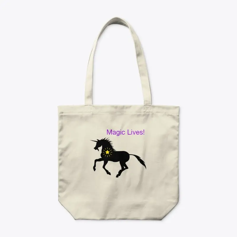 Night Star Unicorn Tote or Hoodie